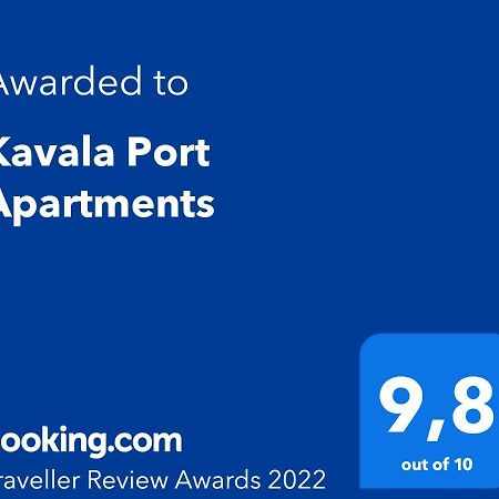 Kavala Port Apartments Exteriör bild